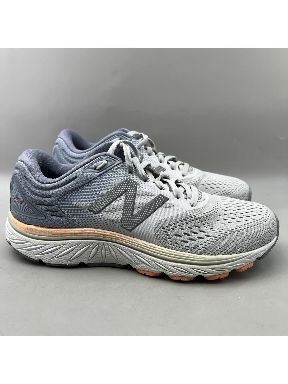 New Balance 940 V4 Running Shoes Women Size 8 AA Gray Mesh Comfort Low Sneakers